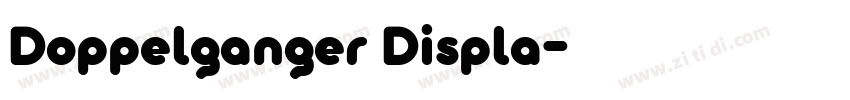 Doppelganger Displa字体转换